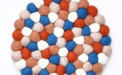 Felt coasters