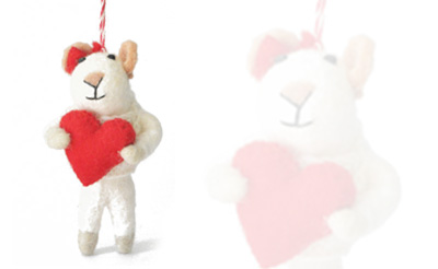 Handmade felt characters