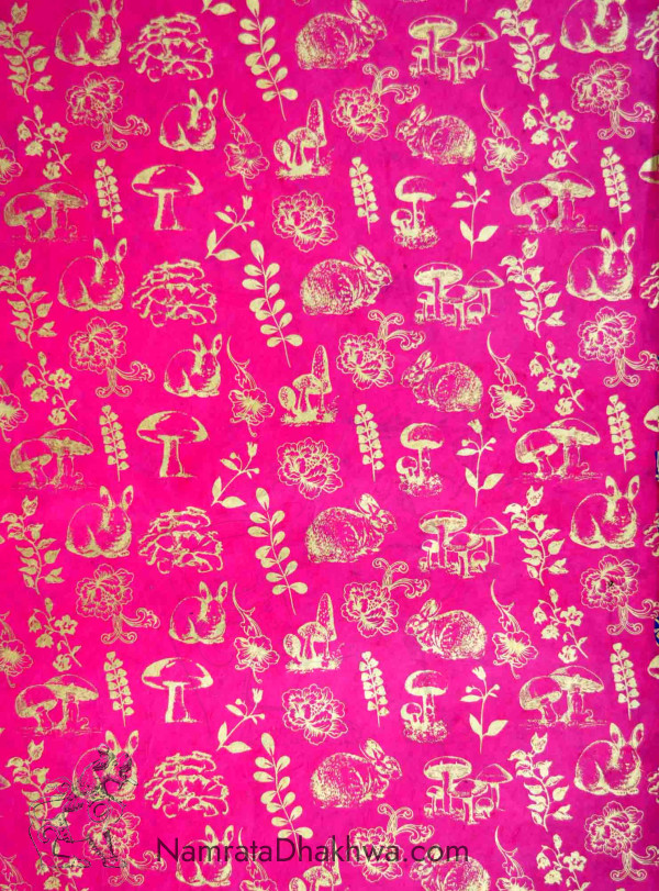 Silk Screen Print Paper view 2