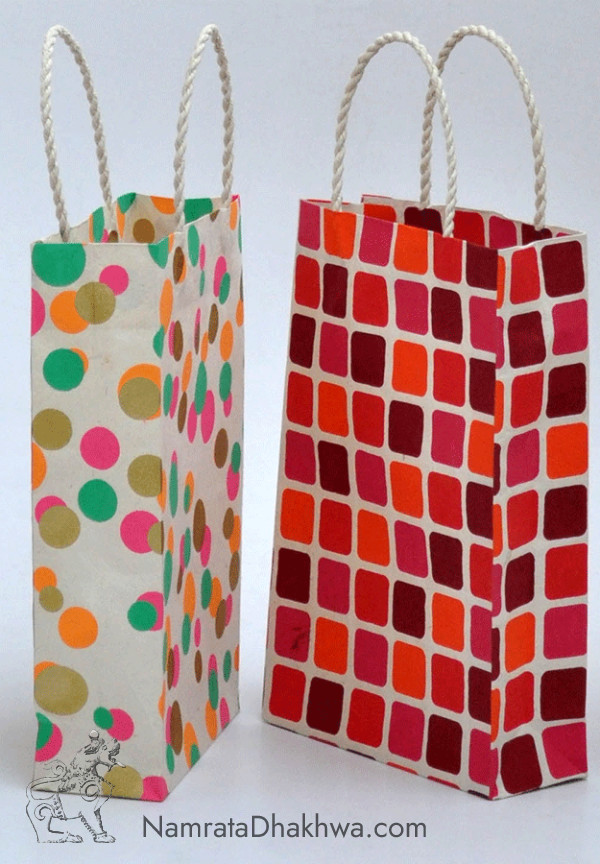 Flower Paper Bag