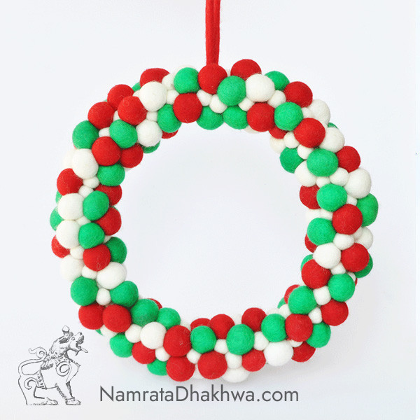 Wreath 3 colors
